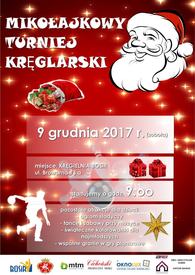 Mikołajki w kręgielni