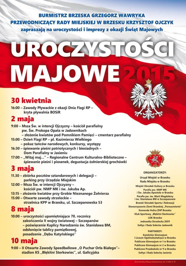 Uroczystości majowe