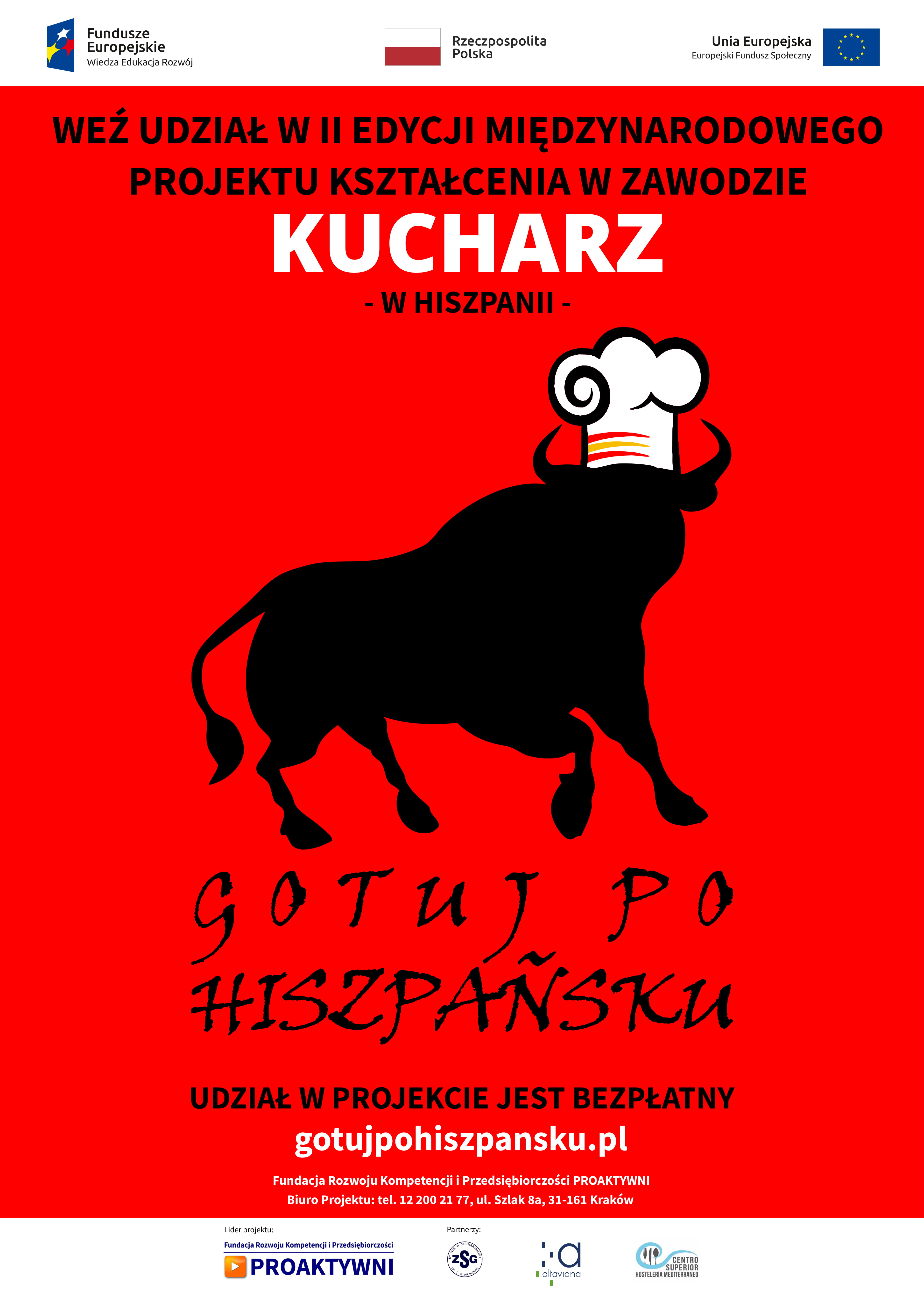 Naucz się gotować po hiszpańsku i znajdź pracę!