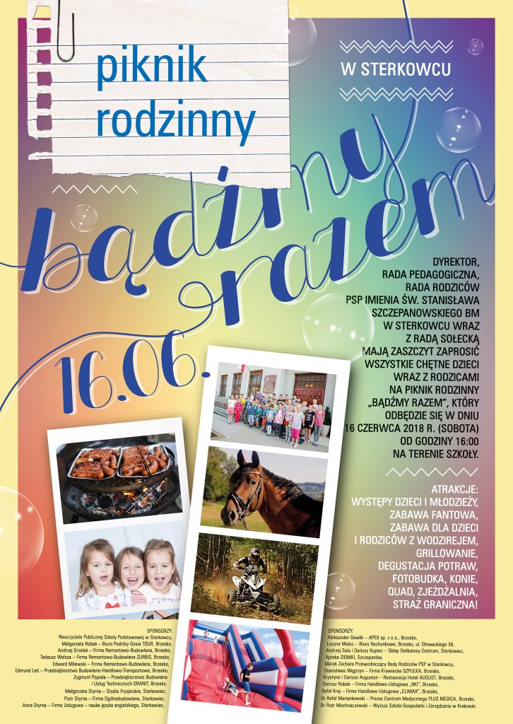 Piknik rodzinny w Sterkowcu