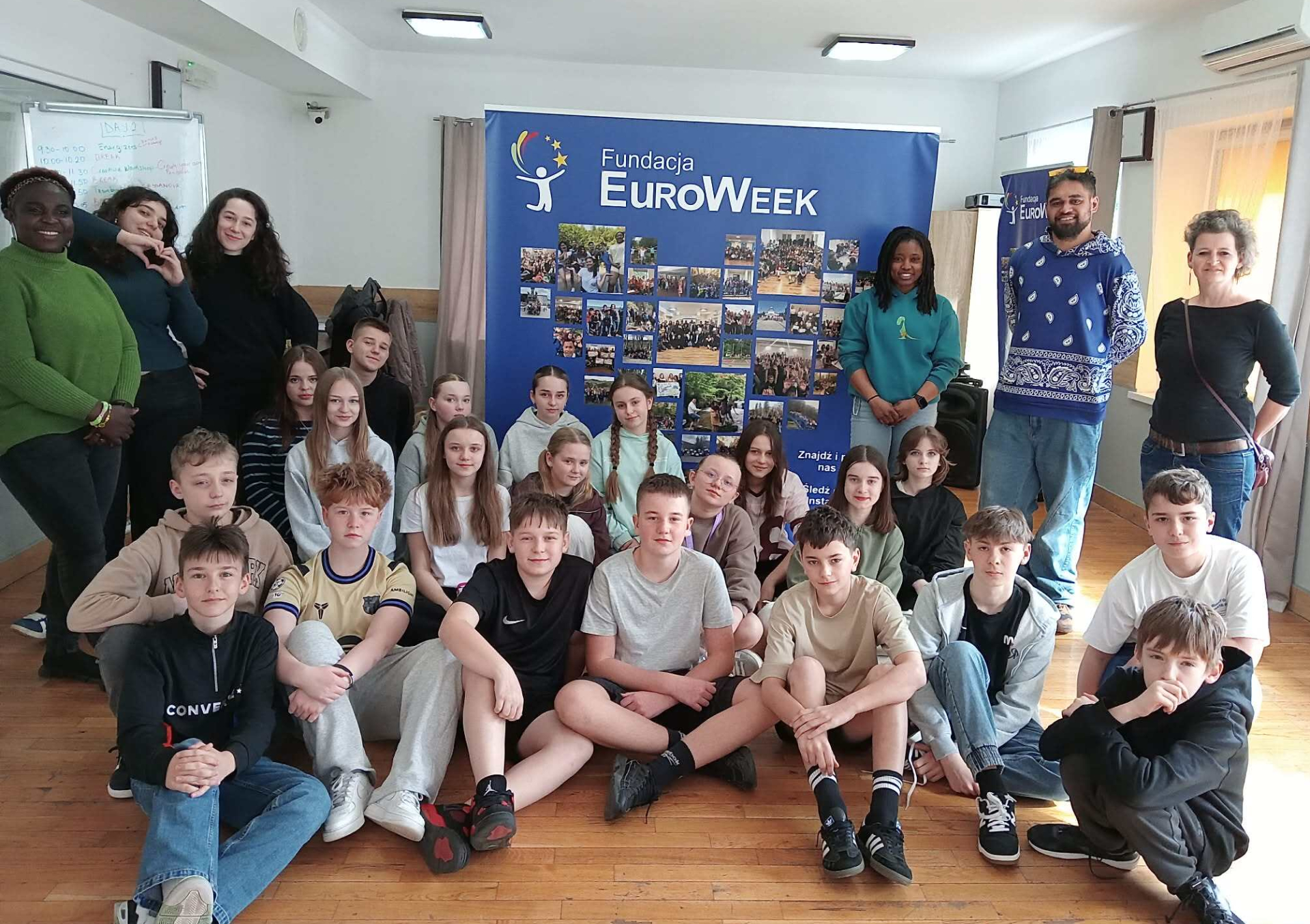 Uczniowie ZSP w Jadownikach na Euroweeku