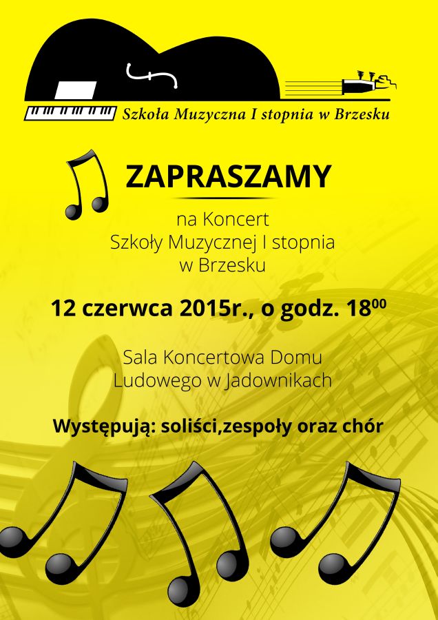 Zaproszenie na koncert