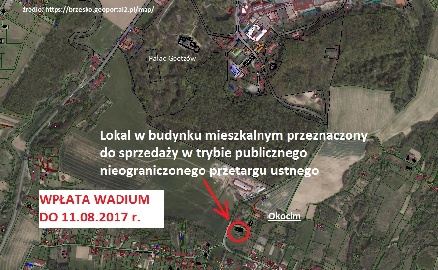 Sprzedaż lokalu przy ul. Goetzów Okocimskich 51 w Okocimiu