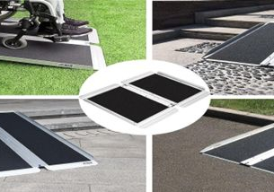 Składane rampy podjazdowe dla osób niepełnosprawnych