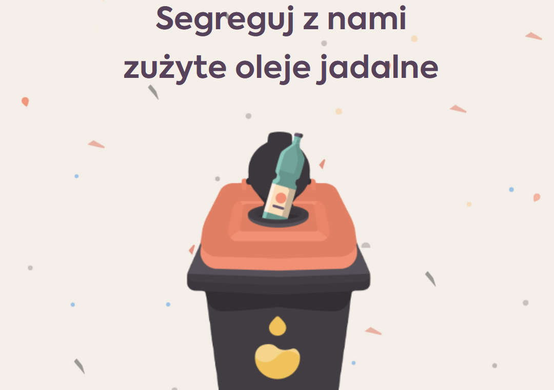 Nawet olej ze smażenia placków ziemniaczanych można poddać segregacji