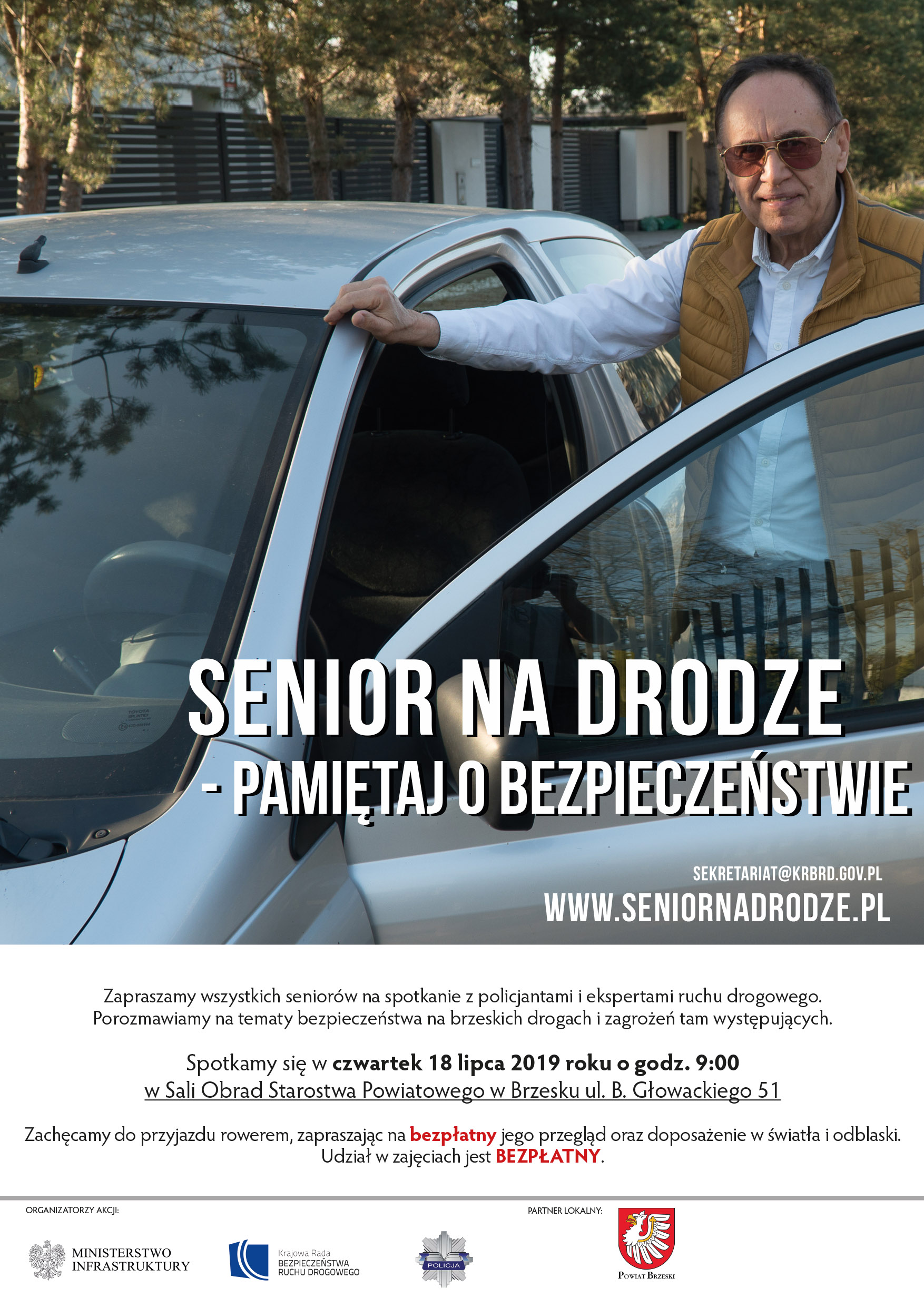 Senior na drodze