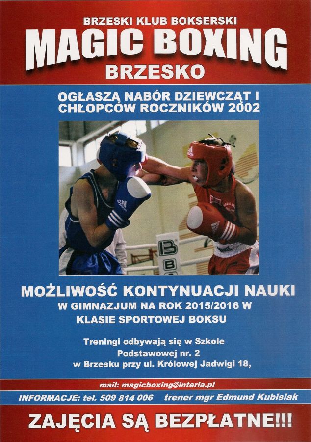 Magic Boxing zaprasza