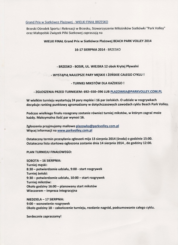 Wielki finał w Brzesku