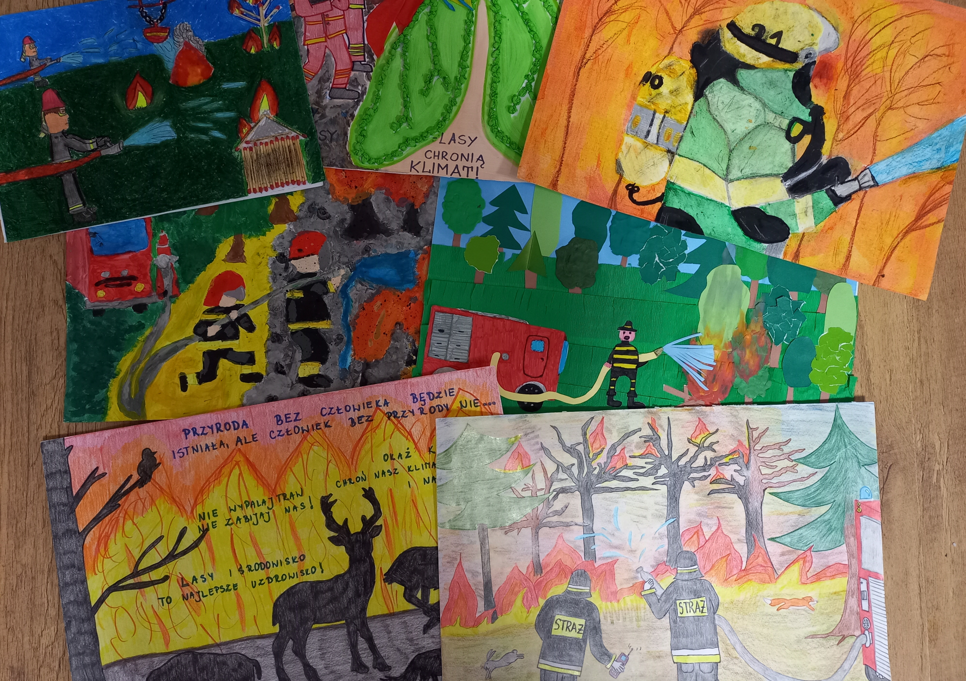 Strażacki Konkurs Plastyczny – etap powiatowy