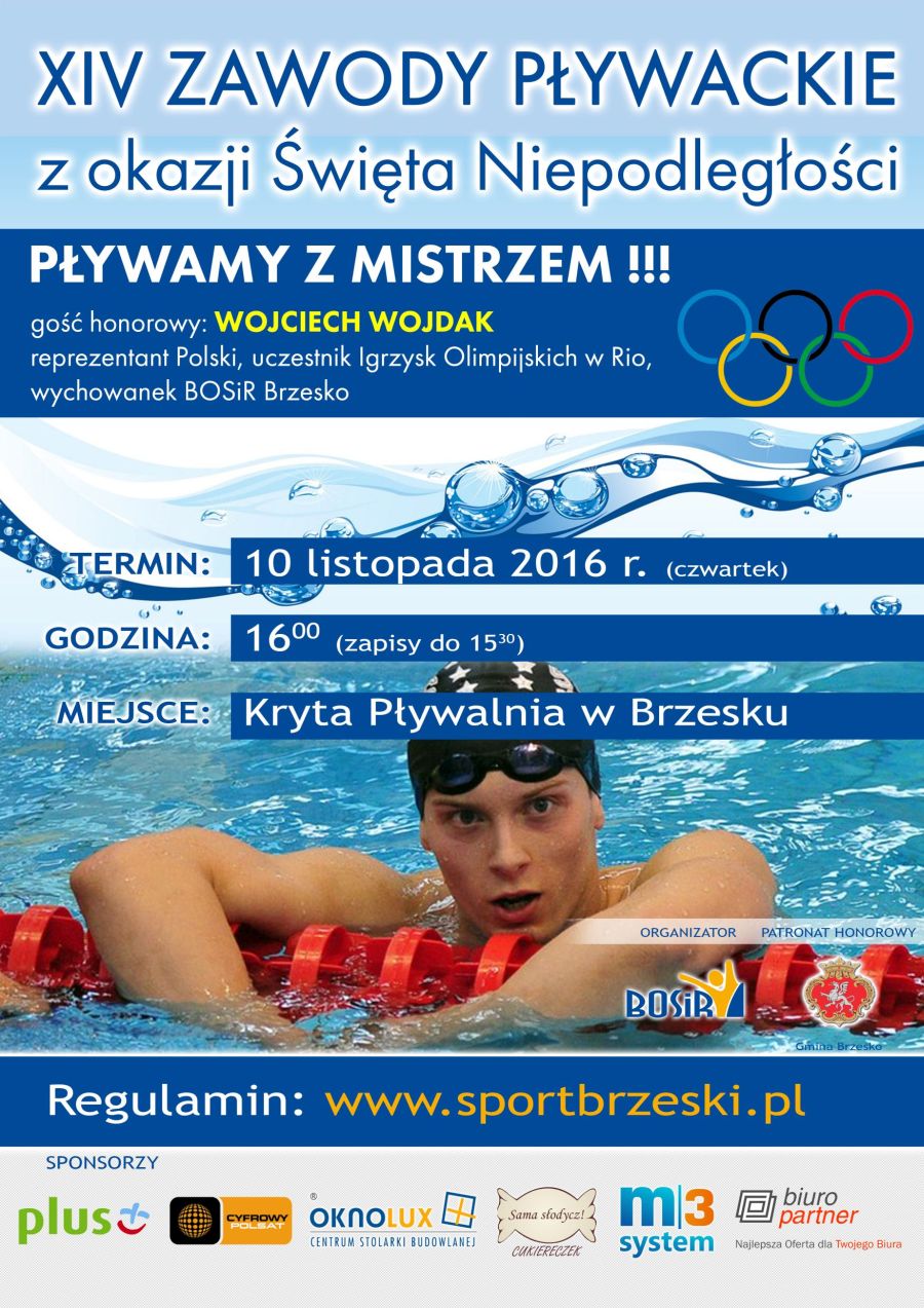 XIV Zawody Pływackie z okazji Św. Niepodległości