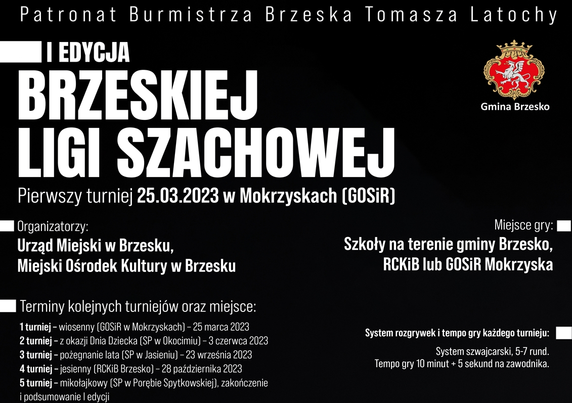 BRZESKA LIGA SZACHOWA – edycja I