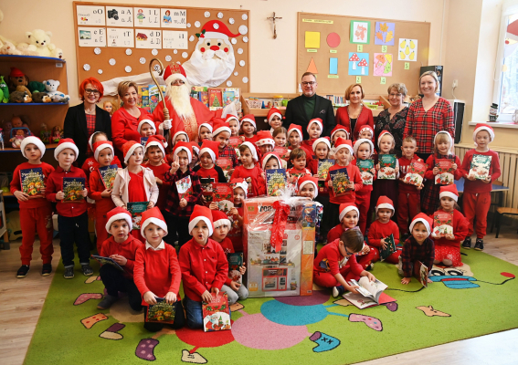 Święty Mikołaj w przedszkolach