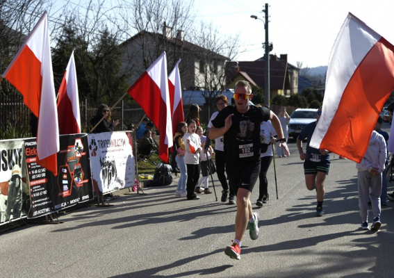 Jadowniki pobiegły Tropem Wilczym