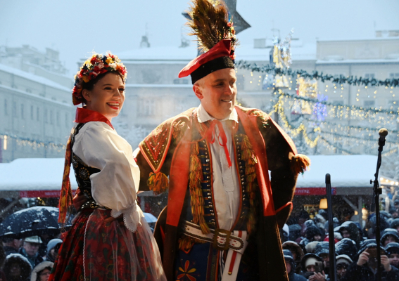 Gmina Brzesko na Świątecznym Jarmarku w Krakowie