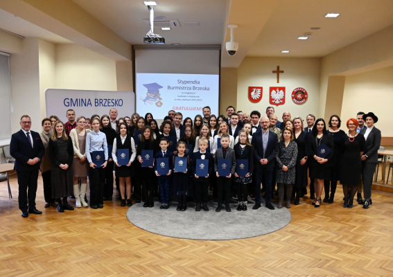 Burmistrz Brzeska przyznał stypendia