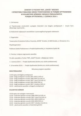 Zawody w biegach przełajowych i kolarstwie górskim