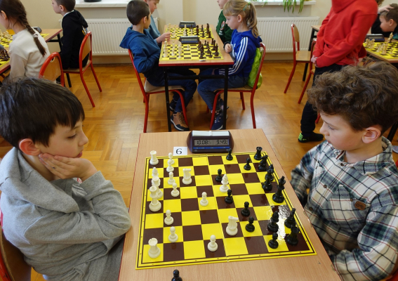 Szkoła w Okocimiu - Arena Zmagań Młodych Szachistów