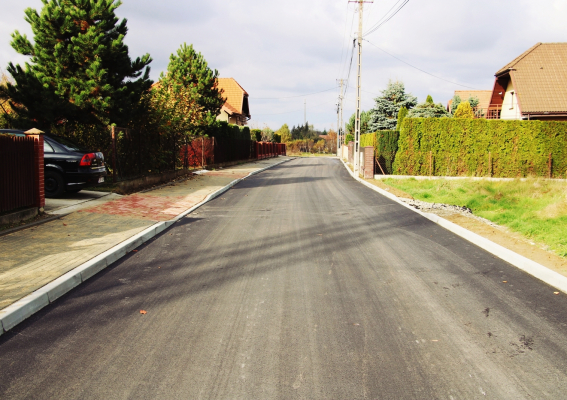 Koniec prac na ulicy Wakacyjnej