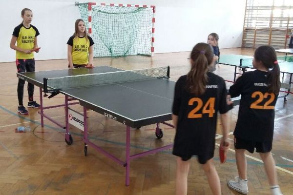 Gminne zawody w tenisie stołowym