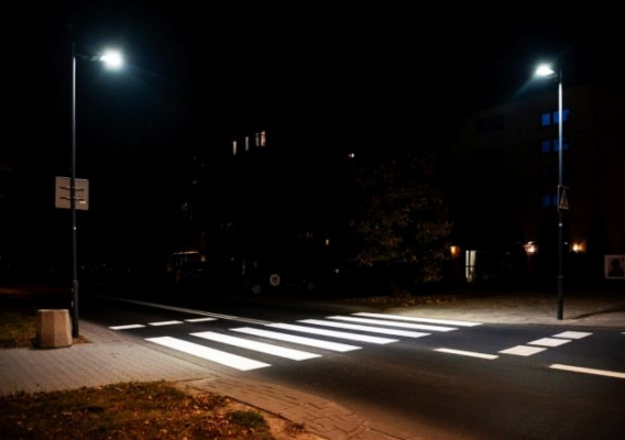 Doświetlenie przejść dla pieszych