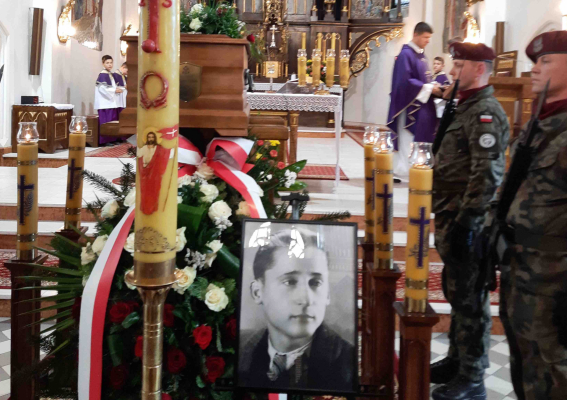 Pogrzeb Wincentego Cebuli – bohatera z Jadownik