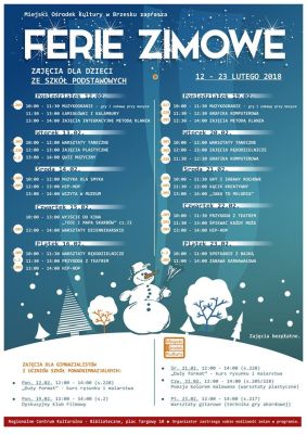 Ferie zimowe w MOK
