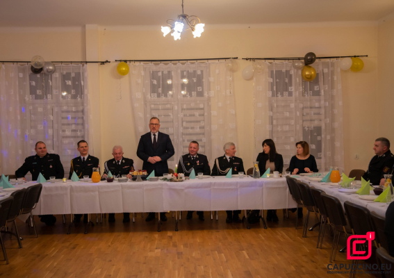 Opłatkowe spotkanie strażaków