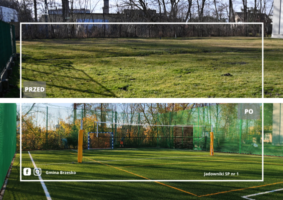 Kolejne boisko w Jadownikach