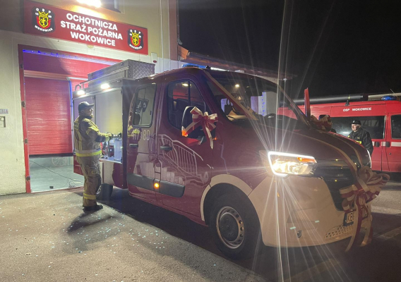 Bezpieczna Małopolska – Etap II samochody Ochotniczej Straży Pożarnej