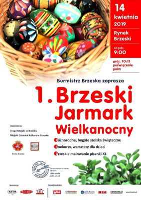 Zaproszenie na I Brzeski Jarmark Wielkanocny