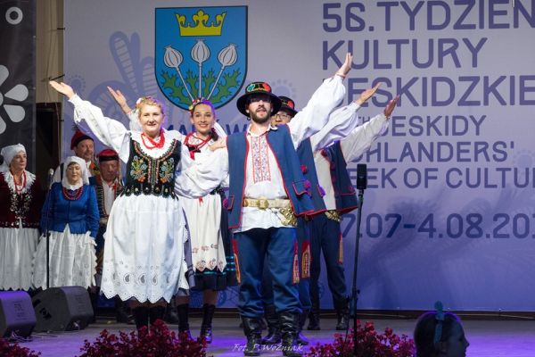 „Porębianie” podczas 56.Tygodnia Kultury Beskidzkiej