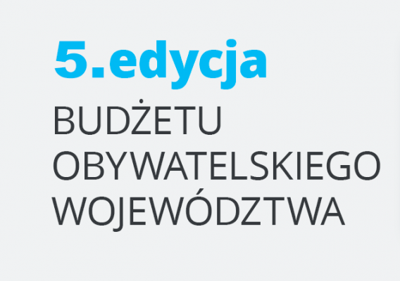 5 edycja Budżetu Obywatelskiego Województwa Małopolskiego