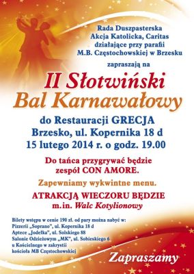 Słotwiński bal karnawałowy