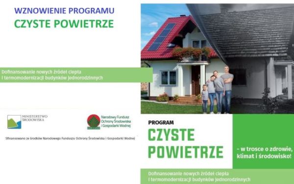 Wznowienie naboru do programu "Czyste powietrze"