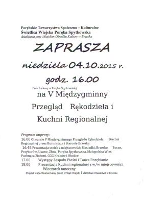 Przegląd Rękodzieła i Kuchni Regionalnej