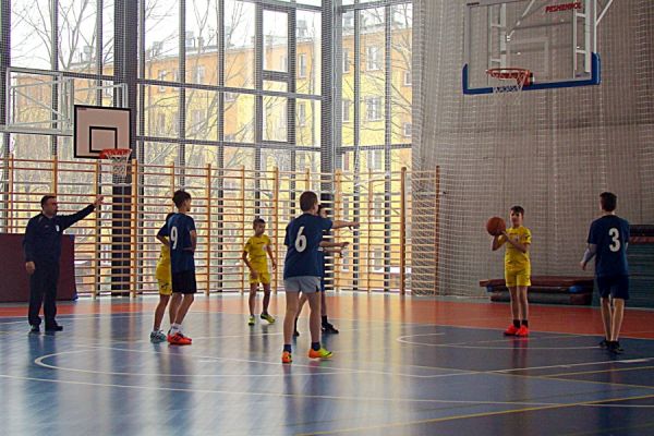 Minipiłka koszykowa chłopców