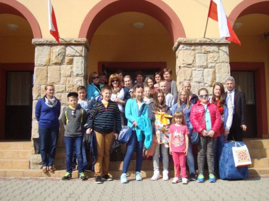 Uczniowie z Poręby Spytkowskiej w Norwegii