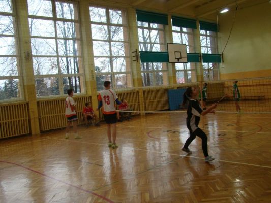 Mistrzostwa gminne w badmintonie