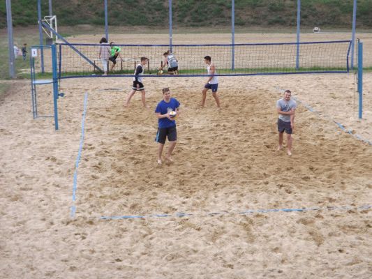Plażowa siatkówka w BOSiR