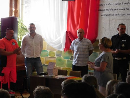 Odblaskowo w Szczepanowie