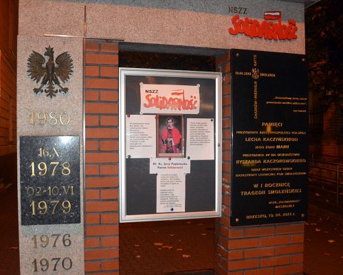 Pamiętali o księdzu Jerzym Popiełuszce