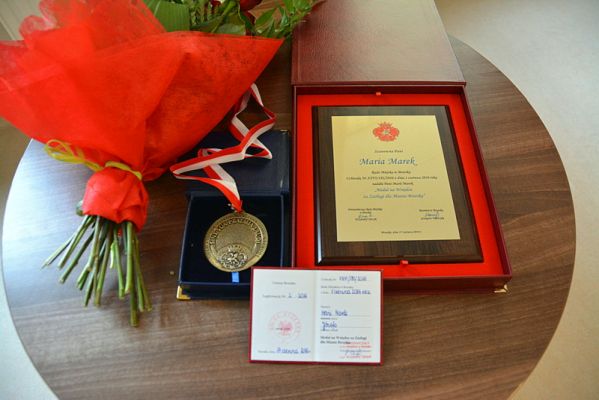Medal dla Marii Marek