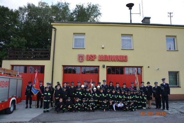 Uroczystości strażackie w Jadownikach