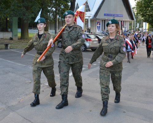 Międzyszkolny przegląd pocztów sztandarowych