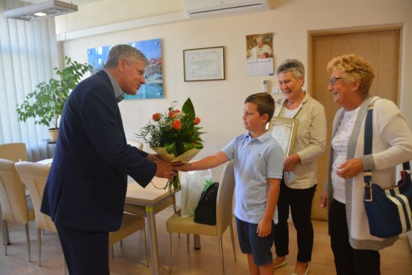 Podziękowania dla burmistrza