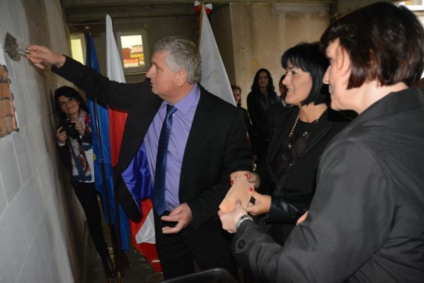 Wmurowanie kamienia węgielnego