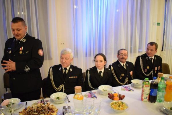 Noworoczne spotkanie burmistrza z druhami OSP