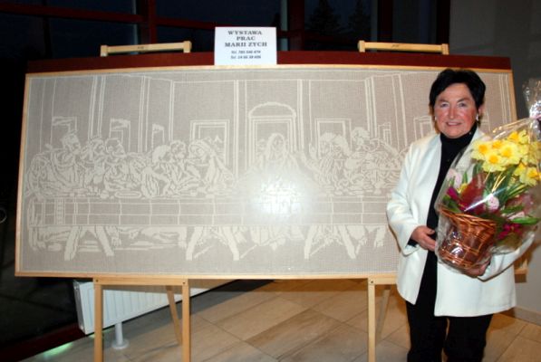 Życie Jezusa szydełkiem malowane