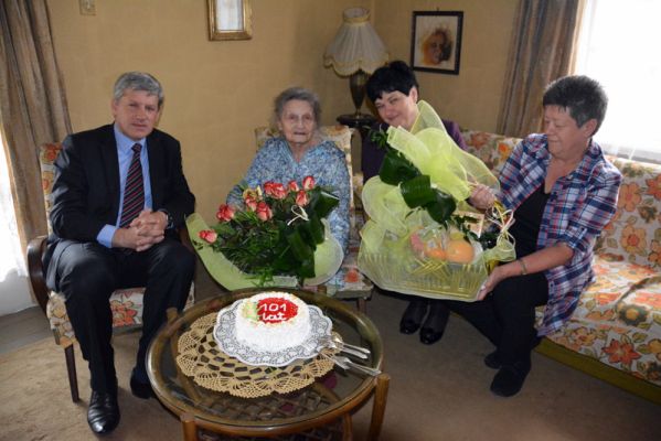 101. urodziny Janiny Kaczmarowskiej