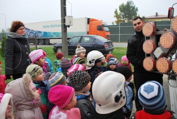 Wizyta przedszkolaków w OSP